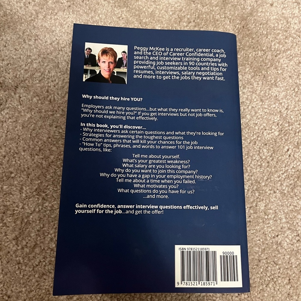 How to Answer Interview Questions Book - Picture 2 of 3